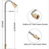 Pressure Washer Gutter Cleaner Attachment, Pressure Power Washer Gutter Cleaning, 4000 PSI, 13 Inch, 1/4 Quick Connect