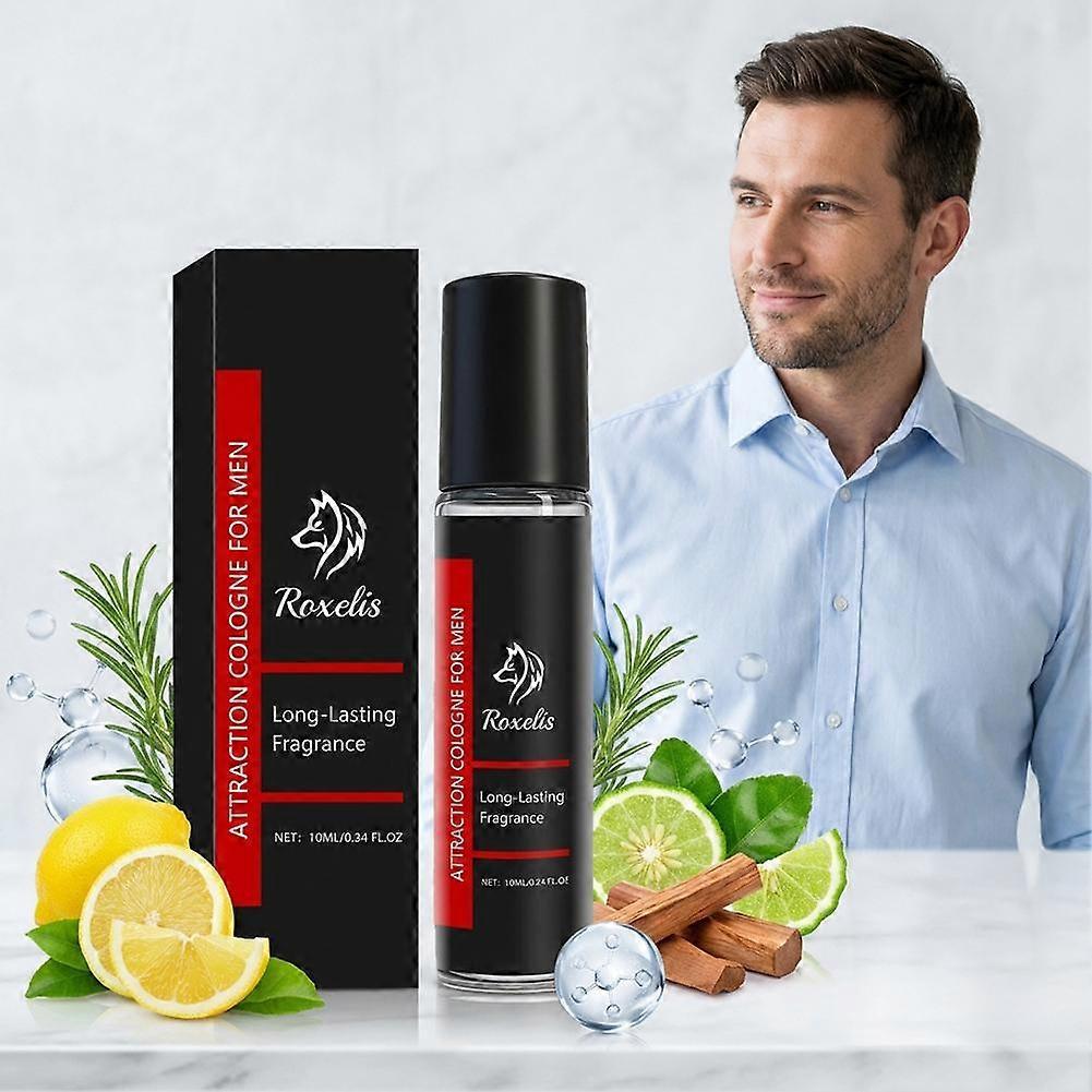 Roxelis Attraction Roll On Cologne High Pheromone For Men Fresh Scent