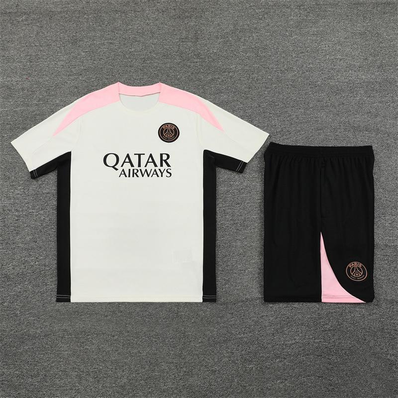 Brasile Arsenal Parigi Real Madrid Barcellona Spagna Chelsea Tuta da Allenamento Maglie da Calcio per Adulti Maniche Corte