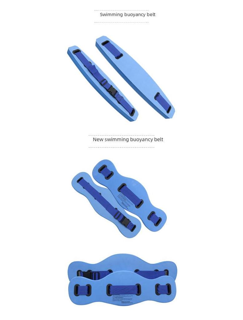 Youth & Adult Swim Training Buoyancy Belt - EVA Back Float Board