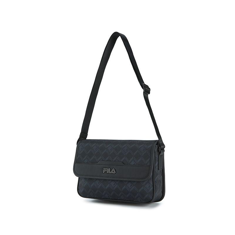 Fila Heritage Fabric, PU Crossbody Bags Regular Men's Jet Black F13M628110FBK
