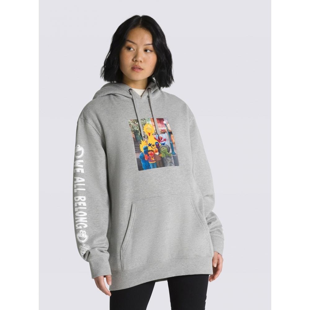 

VANS Флисовый пуловер с капюшоном Vans x Sesame Street VN0008HM02F1