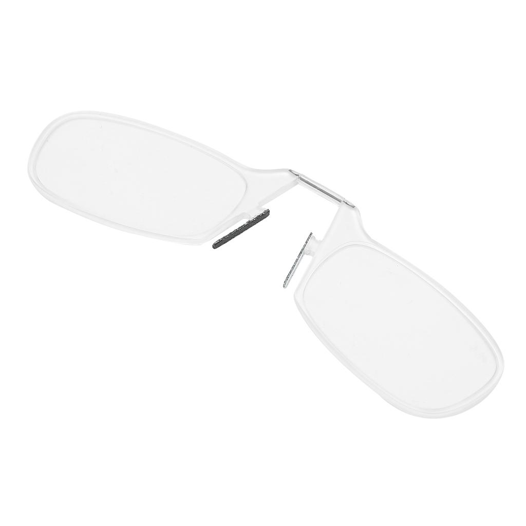 Portable Pince Nez Reading Glasses Elderly Stylish Clamp Nose Presbyopic Glasses