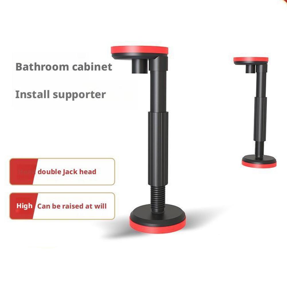 Telescopic Support Rod Nylon Cabinet Adjustable Support Pole Weight Capacity High Hardness Sink Support Bracket