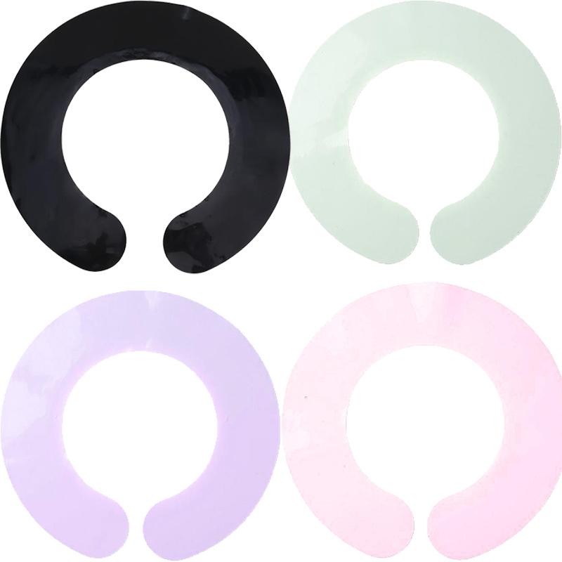 Waterproof Silicone Stylist Cutting Collar Hair Dyeing Shawl Neck Cape Wrap Cover For Barber Hairdressing Coloring Accessories