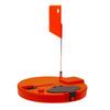 Ice Fishing Platform with Auto Flags and Orange-Red Floats - Winter Outdoor Gear with Anti-Freeze Features