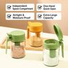 Self Sealing Lid Spice Storage Container Kitchen Seasoning Jar  Cooking Flavor Storage