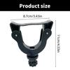 Kayak Paddle Holder Canoe Boat Paddle Board Clip Mount Track Mounted Oars Grip Kayak Accessories Easy To Install
