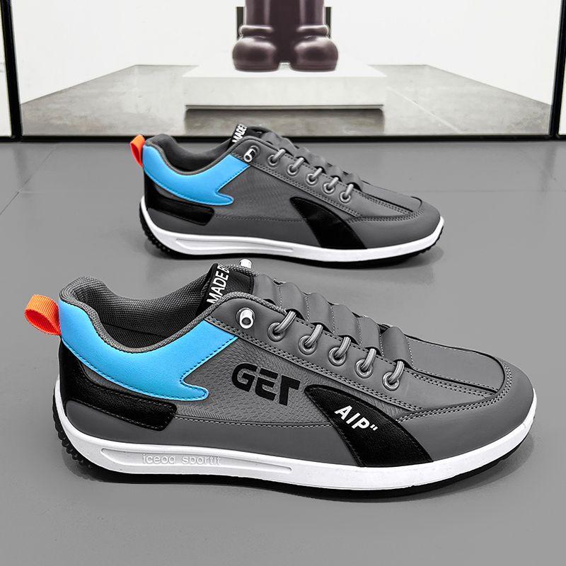 Мужская обувь Легкие кроссовки Спорт Весна Осень Плоские Мужская повседневная обувь — фото 5