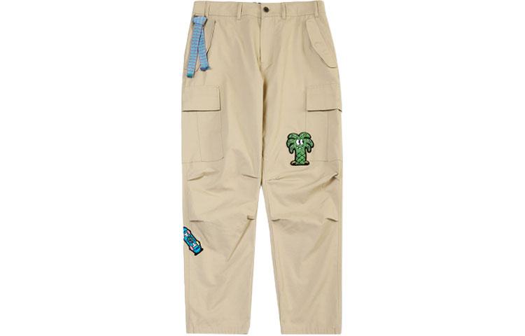 Li Ning Skateboard Casual Pants Fall Unisex Khaki AKXR479-1 M