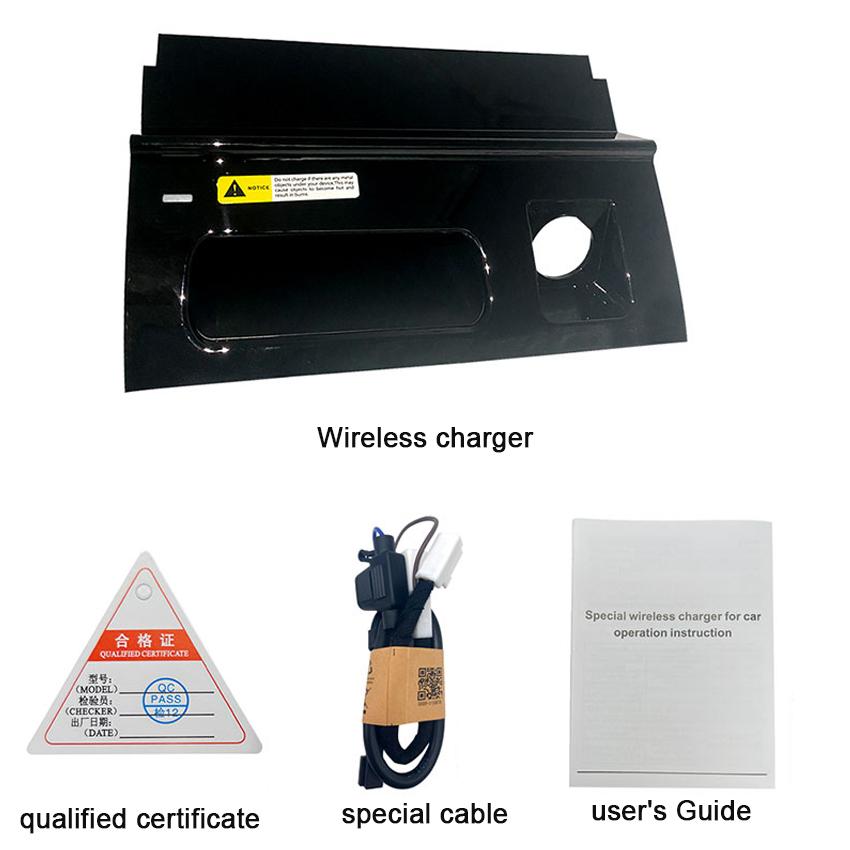 

Автомобильное беспроводное зарядное устройство QI зарядное устройство для телефона чехол для зарядки для Volkswagen CC Passa R-Line 2016 по 2018 2019 2020 для VW Magotan B8 2020