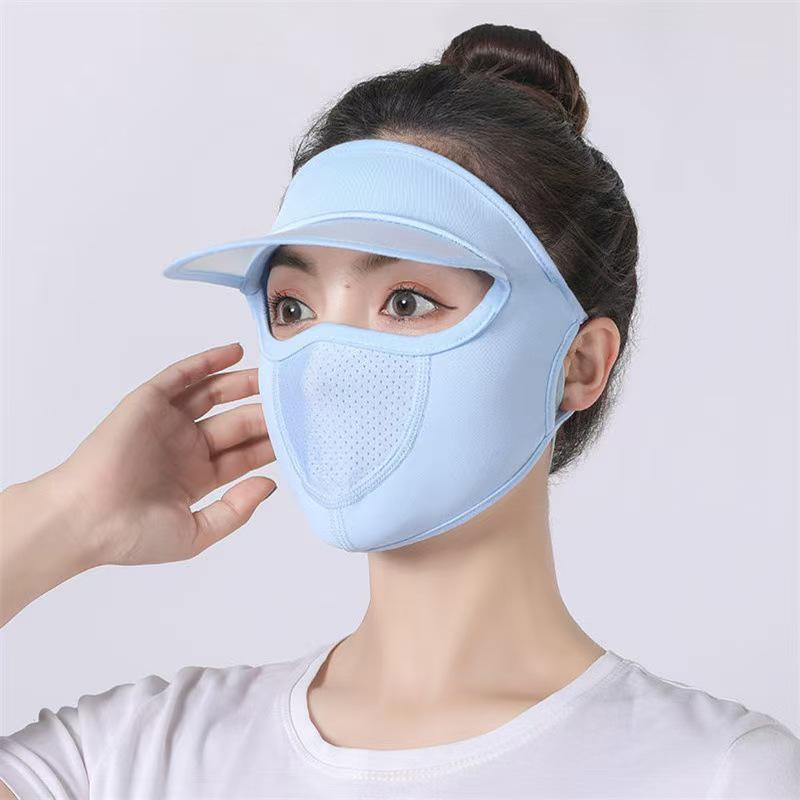 Women s Summer Cooling Sun-Protection Mask: Breathable, Washable, Dust & Pollen Defense, 3D Mesh Design for Cycling.