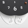 Modern Animal Pendulum Clock Art Creative Cartoon Wall Clock Elegant Stylish Watch House Home Bedroom Decoration Accessories