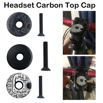 Tampa Superior de Carbono com Avanço de Liga de Alumínio para Bicicletas Compatibilidade com Garfo 28,6 mm
