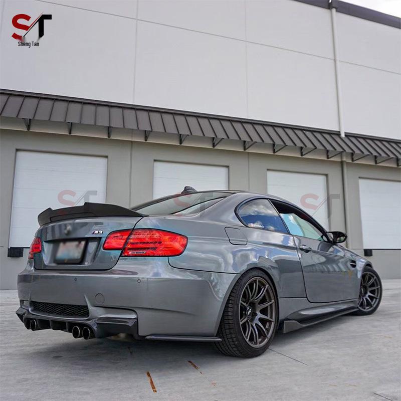 Carbon Fiber V-Style Rear Diffuser Body Kit for BMW 3 Series E92 E93