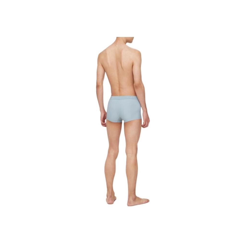 Calvin Klein Low Rise Letter Minimalist Cool Feel Antibacterial Boxer Briefs Men Underwear Sky-Blue NB3634-CYA