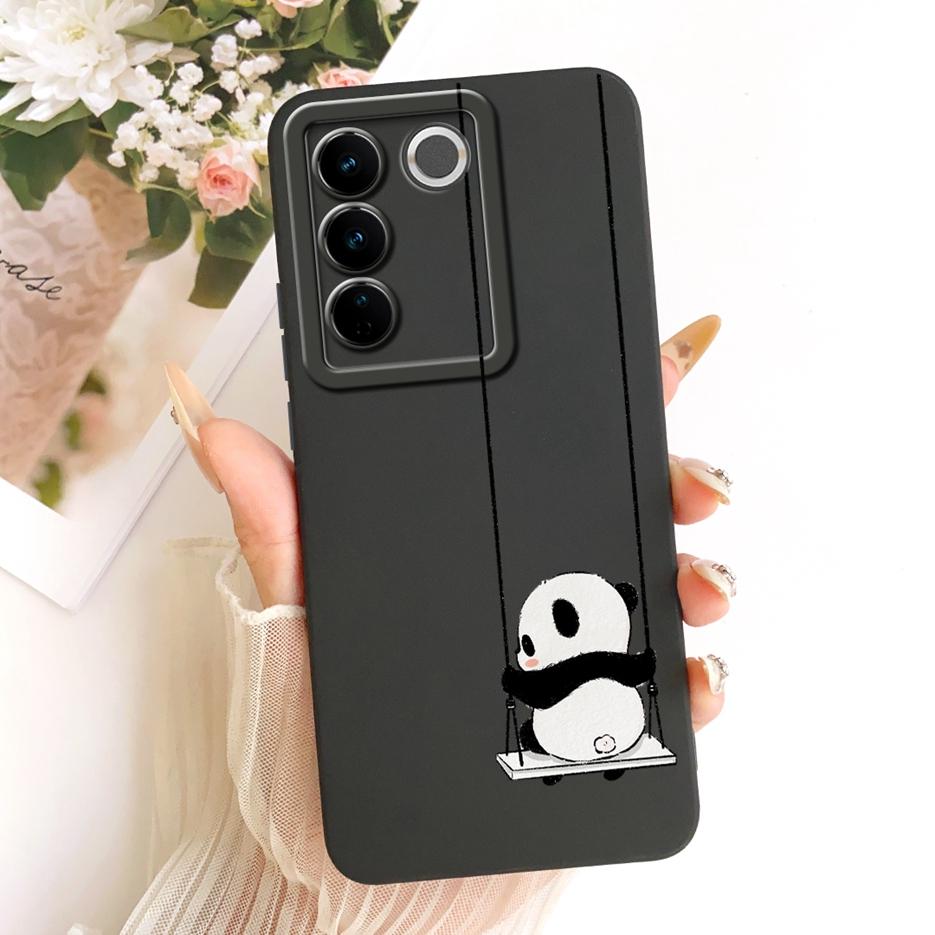For Vivo V27 Pro Case V2230 Cool Owl Dragon Painted Cover Shockproof Soft TPU Phone Case For Vivo V27e V 27 e VivoV27 Pro Fundas