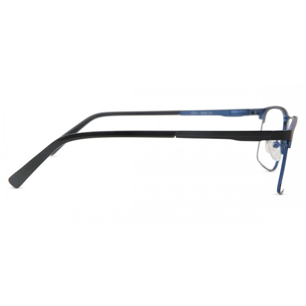 Full Rim Square Matte Black Blue Smartbuy Collection Spence 909a Fashion Men Eyeglasses