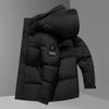 2025 Herren Winter Verdickte Daunen-Pufferjacke – Warm, Lässig, Modisch Kälteschutz