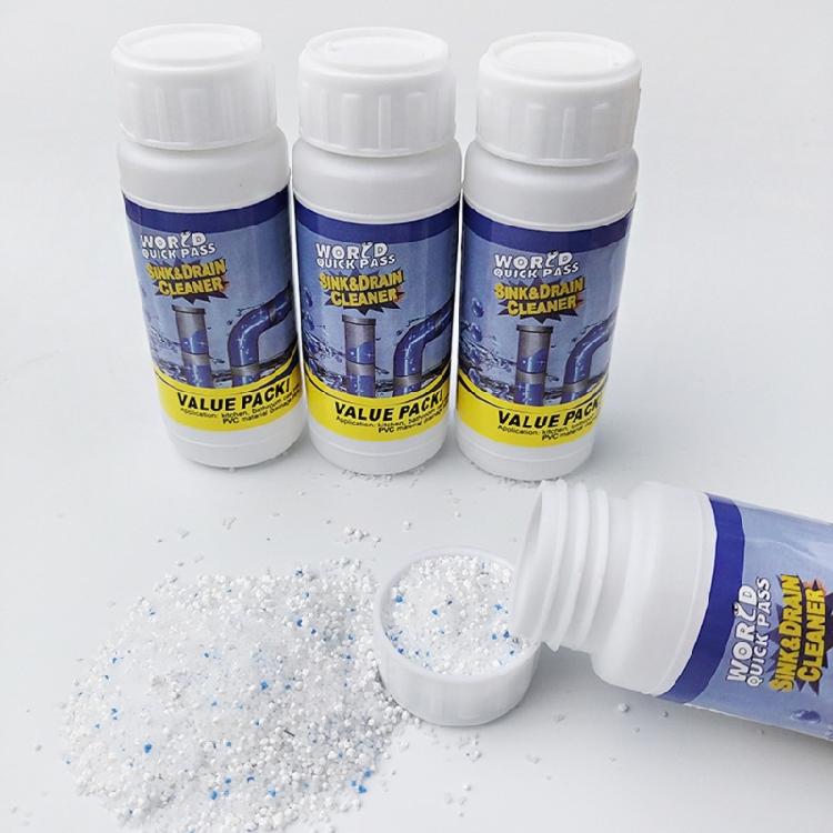 Safe 5 Bottle Drain Dredging Cleaner 110g Each Rapid Action For Shower Kitchen Pipe Systems