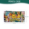 (F) Bolso de Pokémon Pikachu Bolso de hombro Mochila escolar para estudiantes Bolso para ordenador