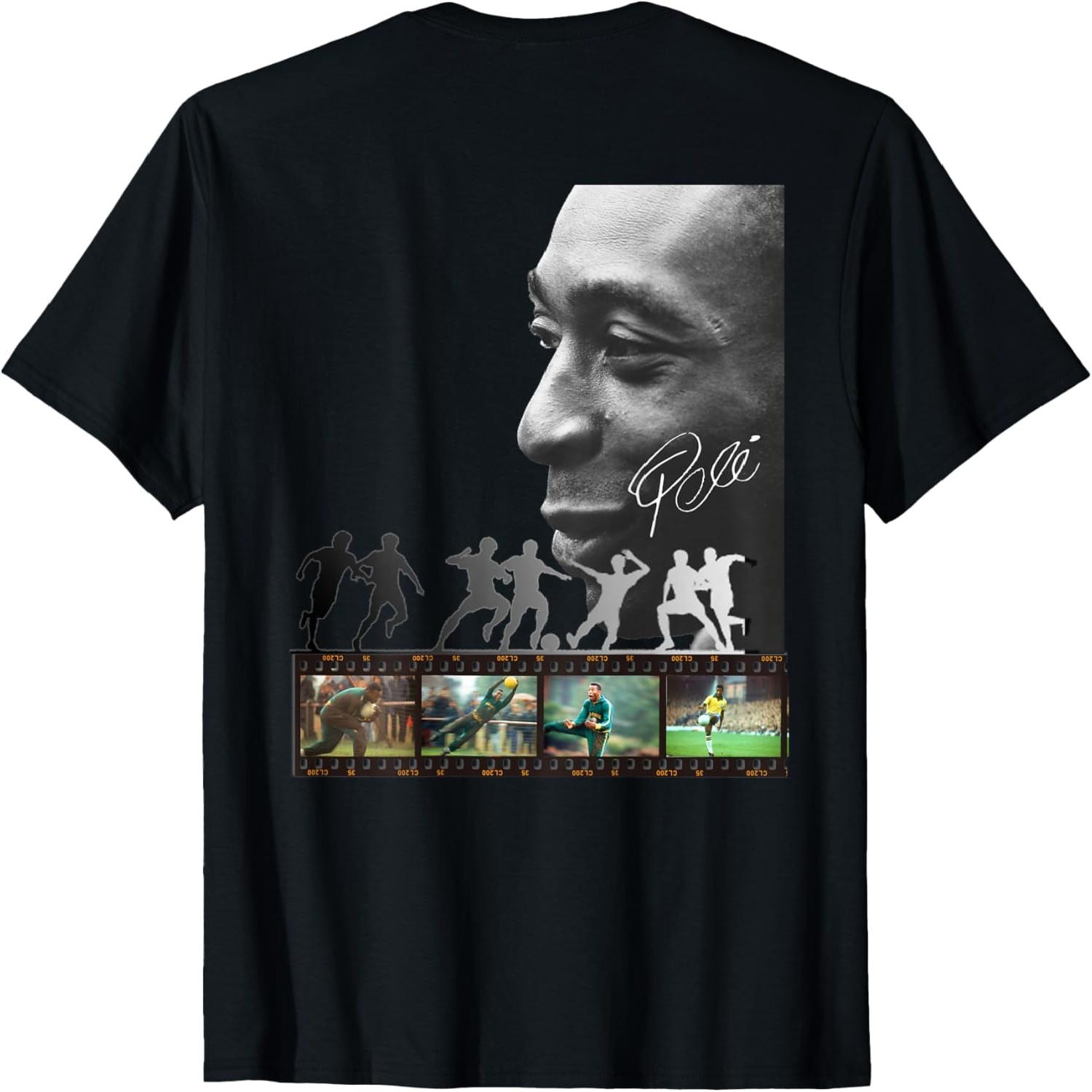 

Pele_Brasil_002_Back Printed T-Shirt XXXXXL різнокольоровий