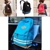 Womens Splicing Canvas Backpack With Breathable Wearresistant Design For Education