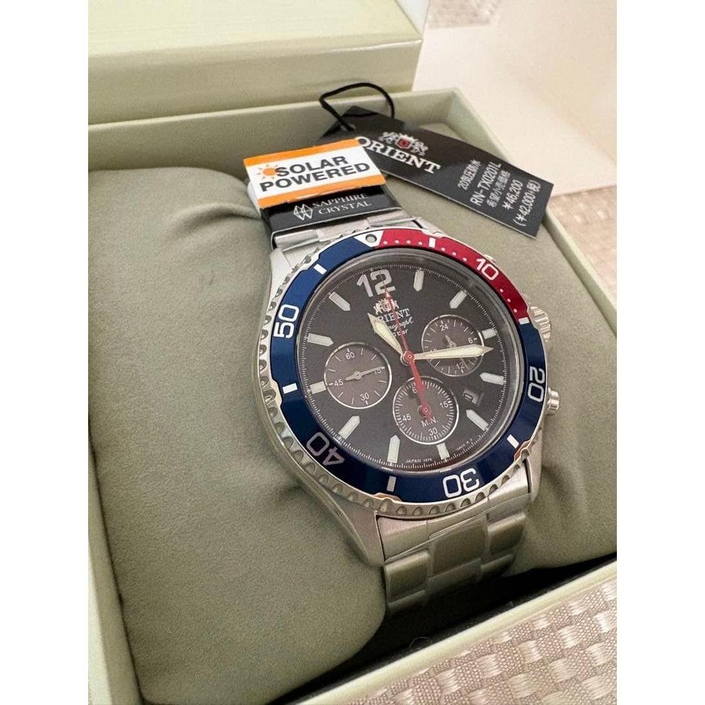 Used [New and unused] ORIENT Mako Solar Chrono RN-TX0201L