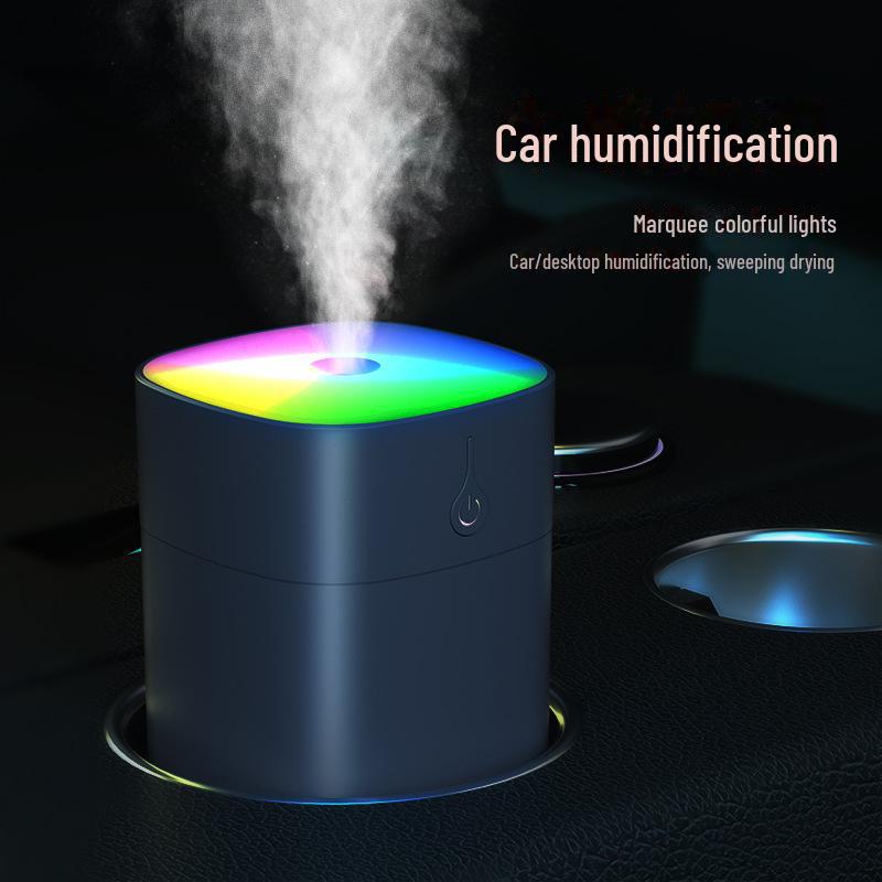 Compact Desktop Air Humidifier for Bedroom with Large Fog Output