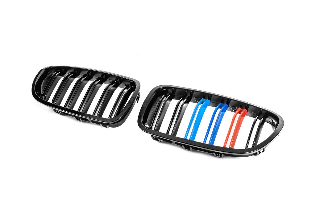 

Решетка-ноздри (2 шт, M-Look) для BMW 5 серия F-10/11/07 2010-2016 гг