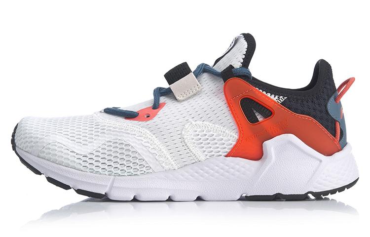 Li Ning Мафия Мода Нескользящие, Дышащие, Легкие Низкие Повседневные Кроссовки Унисекс AGLQ025-3 44