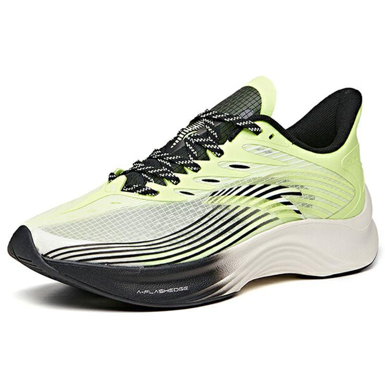 Anta Edge Low Top Running Shoes Men sneakers Yellow Black 112035585-1