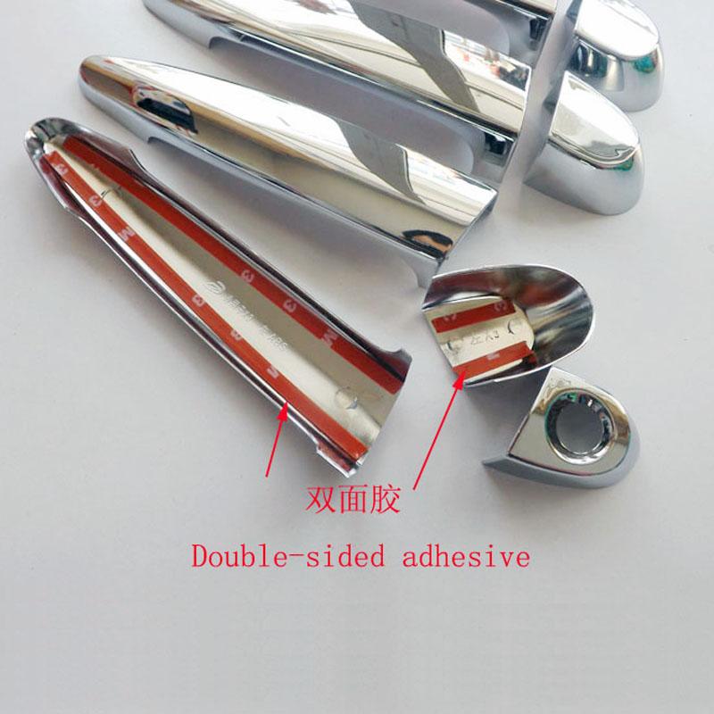 For Bmw X3 F25 2011 2012 2013 2014 2015 Abs Chrome Door Handle Cover Trim Car Styling Stickers Decoration Accessories 8