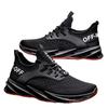New Breathable Sneakers Men's 2025 New Fashion Korean Version Casual Trendy Shoes Student Running Shoes Flying Woven Mesh Shoes
