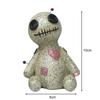 Hand-carved Voodoo Doll Cartoon Sprayable Voodoo Doll Cone Incense Burner Resin Censer Cursed Home Decoration Toy