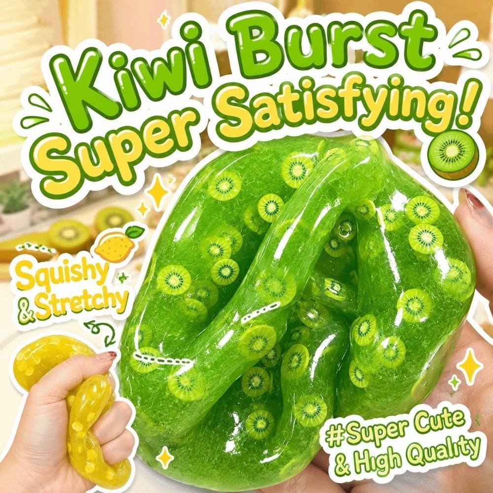 TPR Fruit Stress Balls Stress Relief Pinch Ball Fun Sugar Smoothie Ball Adults