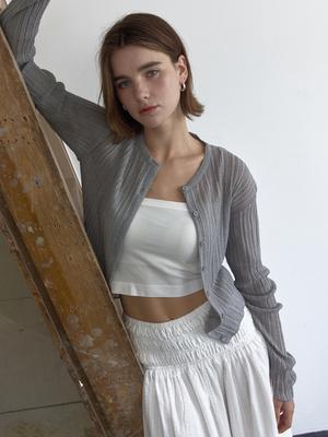 OVEOF Moa Summer Cardigan_Gray