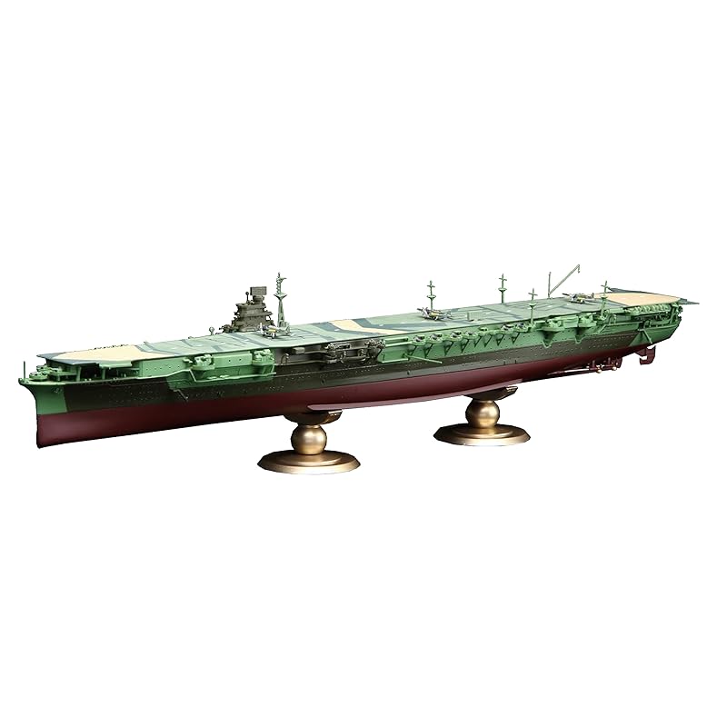 Fujimi Model 1/700 Imperial Navy Series No. 20 EX-1 Japanese Navy Aircraft Carrier Zuikaku Full Hull Model (with Etched Parts) FH-20 EX-1 Gray