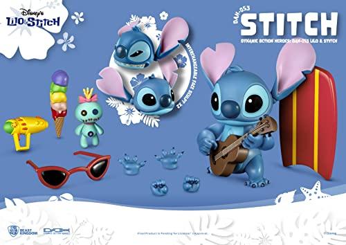 Dynamic Action Heroes Lilo & Stitch Stitch #053 Non-Scale Figure Blue