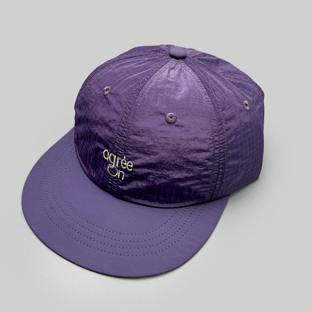 Spring And Summer American Small Plaid Quick-Drying Letter Embroidered Baseball Cap For Men And Women Flat Brim Breathable Outdoor Cap