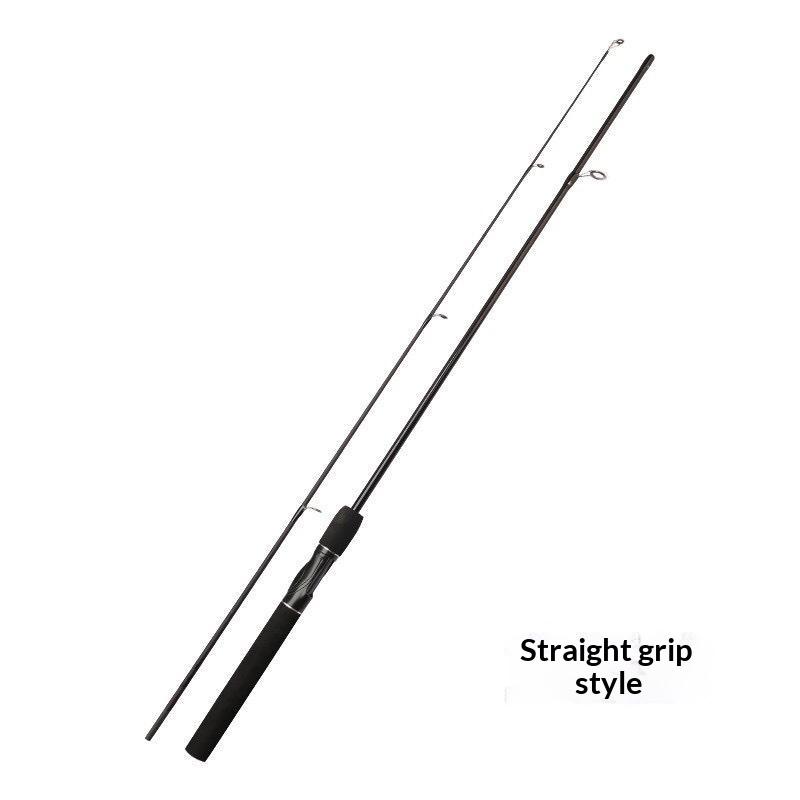 Spinning Casting Dual Use Fishing Rod 1.65m 2 Section Fiberglass Lure Tackle for Beginner and Pro Anglers