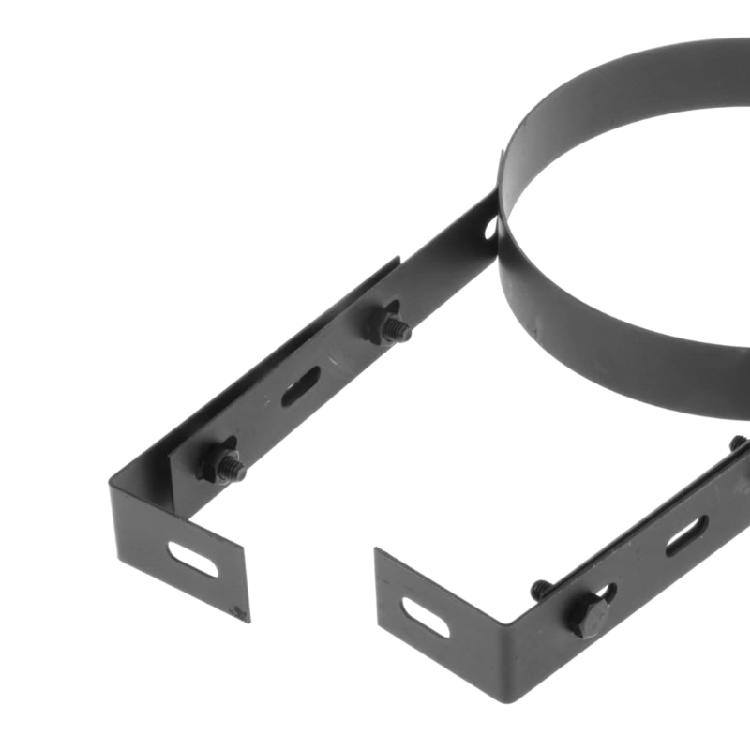 Multipurpose Chimney Pipe Clamps Smokes Pipe Bracket Chimney Pipe Holder Adjustable Stainless Steel Wall Support