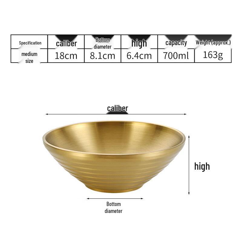 Korean Style Stainless Steel Bowl Set