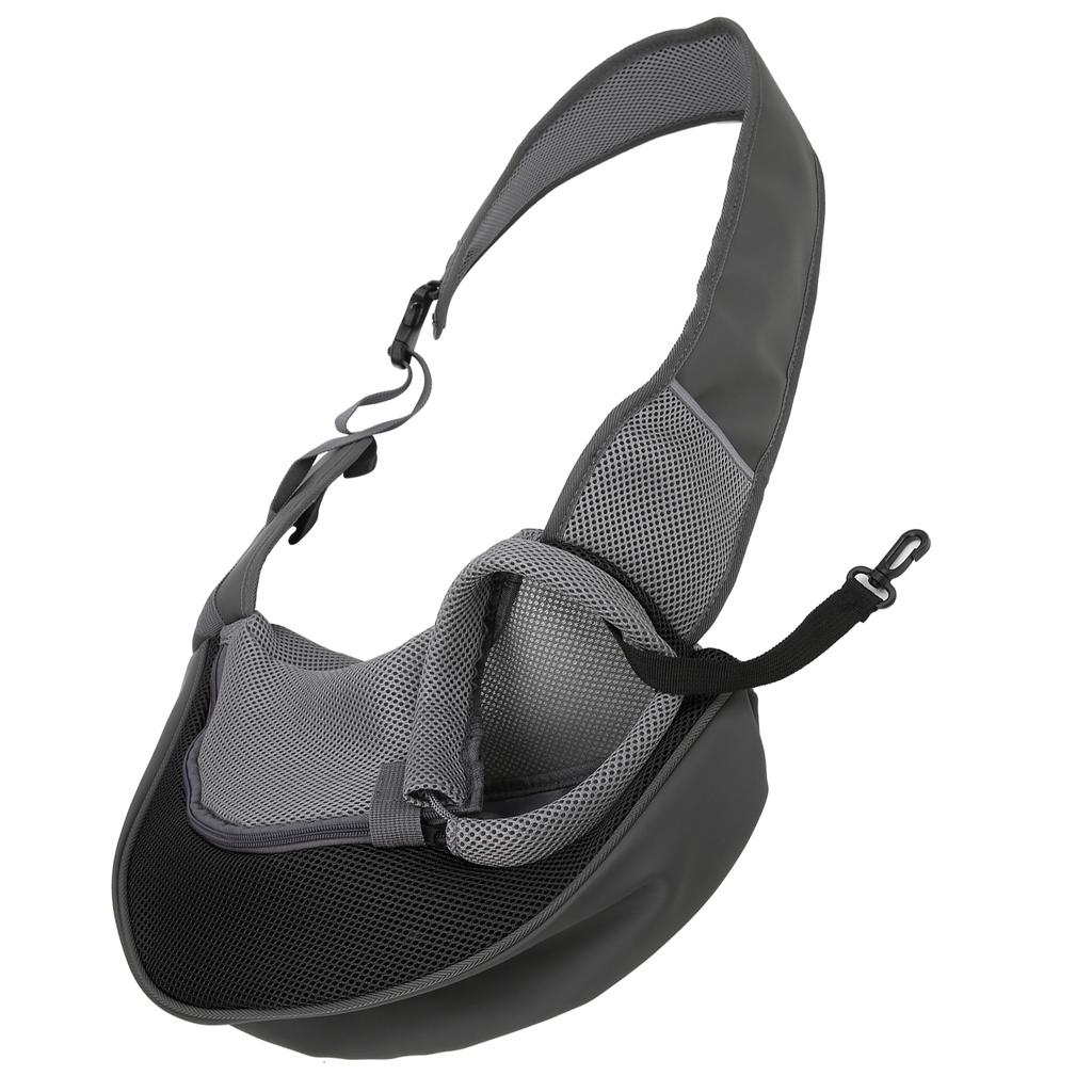 Pet Sling Carrier HandsFree Shoulder   Bag Pet Travel Pouch Bag Front Ket Cat Carrier Bag for Walking Traveling Daily Use(S )