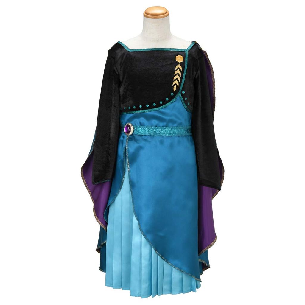 Sales Official Disney Frozen 2 Premium Stylish Dress Epilogue Anna [Domestic Product] 100~110cm