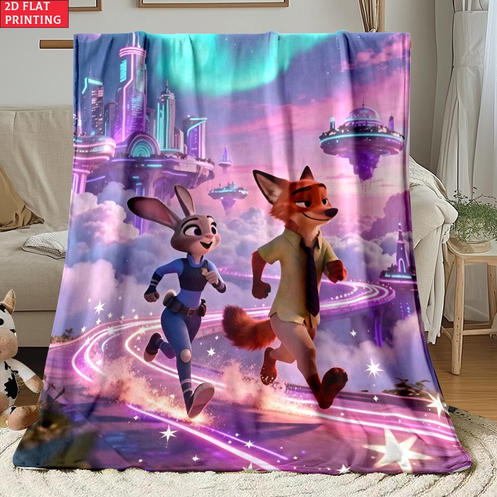 Judy & Nick Thin Flannel Blanket for Bedrooms,Living Rooms,Sofas Blankets,Lunch Breaks,Picnics,blankets Fluffy Blanket
