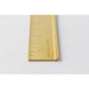 Traveler's Company Midori Pure Brass Ruler 42167006 - Durable Precision Measuring Tool