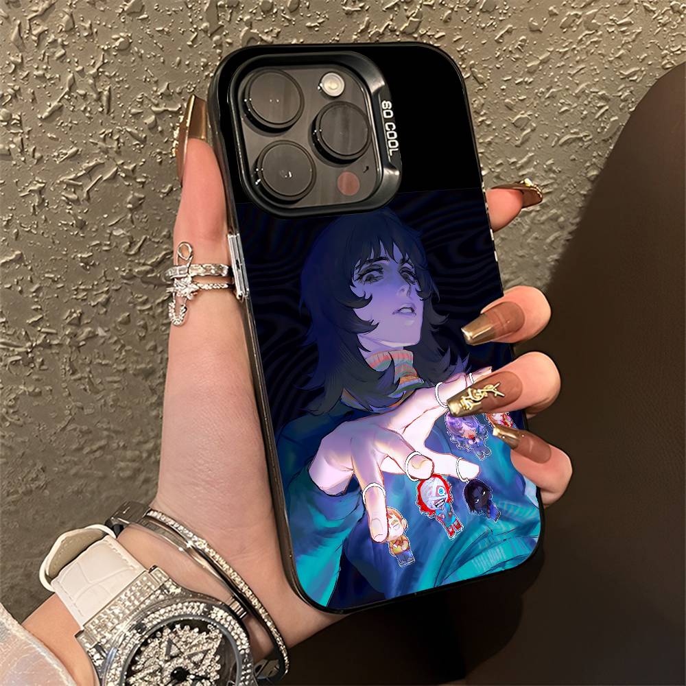 M-Mouthwashing Anya Phone Case For iPhone 14,16,12,15,13,17,11,E,Pro,Max,Plus,Air,Mini Black Soft Cover