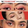 1PC Smooth Double-ended Eyeliner - Includes Star/heart/moon Pattern, Waterproof, Beginner Friendly, Valentine's Day Gift
