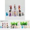 Pvc Demon Slayer Girl Group Figurine Set With Multiple Sizes For Collectors And Desk Decor